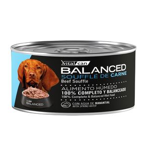 Vitalcan Balanced Soufflé De Carne Perro Adulto x 85 gr