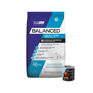 Vitalcan Balanced Perro Adulto Mediano X 20 Kg