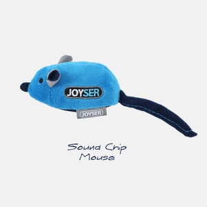 Juguete Joyser Raton Con Sonido Azul 16 Cm